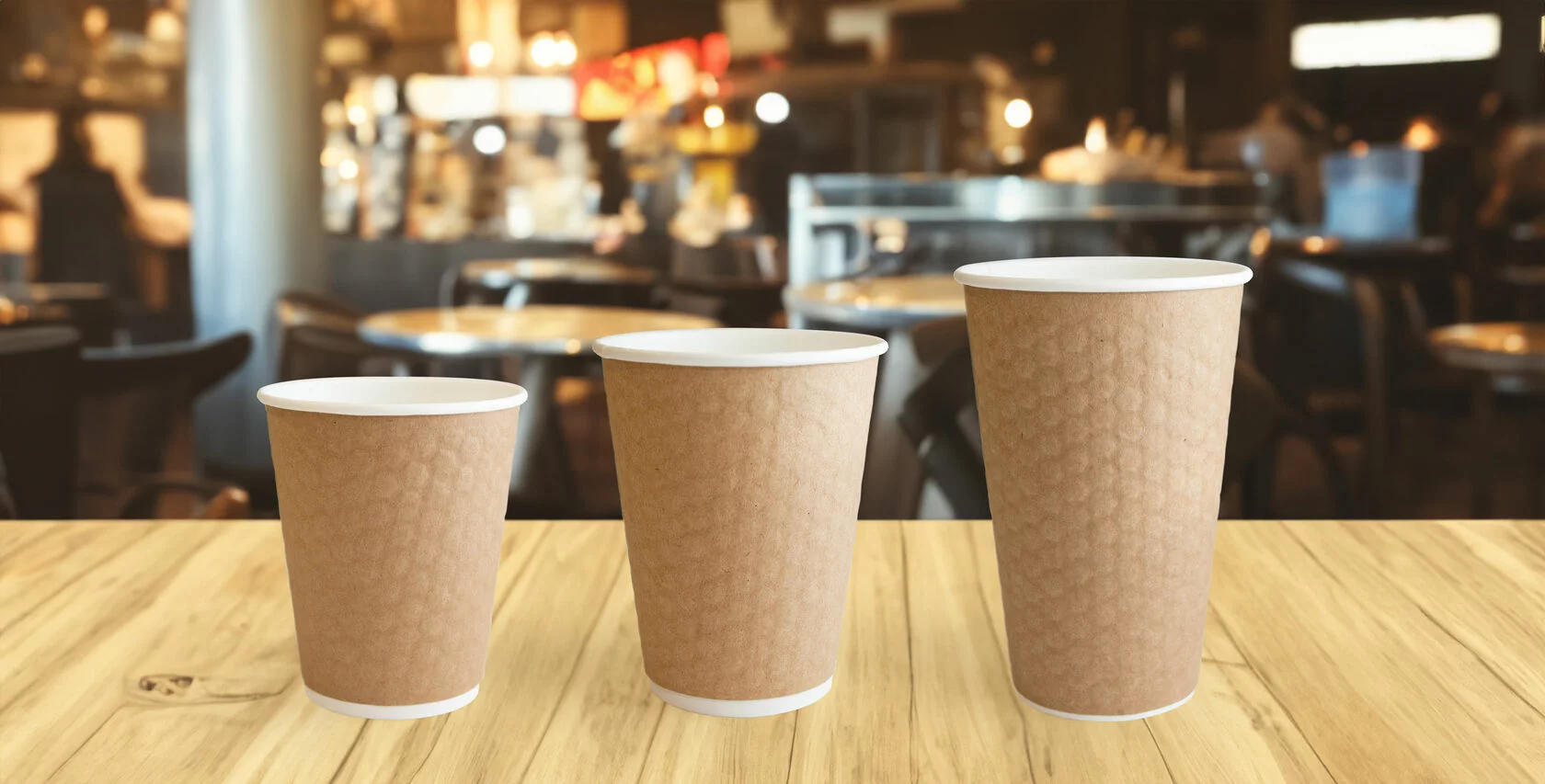 Paper Cups Embossed